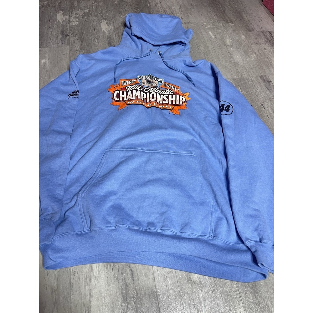 Speedway Hoodie Mens XL 2020 Mid Atlantic Champions Heavy Blue Hoodie D-0108